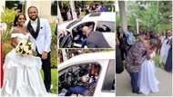 Man sheds tears of joy as wife gives him car on their wedding day, video and photos stir reactions