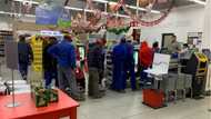 Heart-warming photo shows farmer buying groceries for his workers