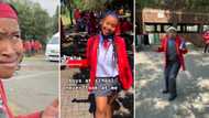 Sassy South African schoolgirl shares hilarious TikTok video wondering why boys don't look at her, has SA lol