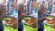 Mzansi reacts to video of man dipping watermelon into gravy: Some think it’s a vibe, others' stomachs turned