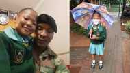 Military dad creates sweet memories with cute daughter after 7 months away