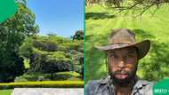 Sizwe Dhlomo’s backyard turns heads: "Ideal for a private zoo"