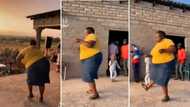 Woman shows off energetic moves in dance video, Mzansi wowed by her performance