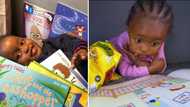 Genius 2-year-old baby girl is setting social media on fire with clips of her reading, people can’t believe it