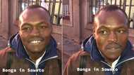 Mzansi side-eyes Bonga Sithole over TikTok of him saying he's booked into guest house, "He flexes different"