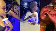 Video shows 2 young women staring at man eating alone at groove, Mzansi embarrassed on their behalf