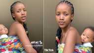 Woman claims her 2 babies have 6 month age gap, Doctor explains possibility as viral TikTok get 1.9M views leaving SA confused