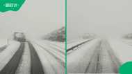 Mzansi roads turn icy as driver shares chilling Lootsberg Pass moment in video