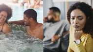 Woman storms spa to find husband with side chick, scandalous scene has netizens in awe