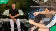 "It looks so good": Mercedes-Benz driver adds 6 000 Christmas lights to his car
