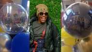 Father's Day: Somizi surprised by amazing gift from his daughter Bahumi Madisakwane