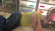 Parenting: Viral photo of dad asleep on hospital floor stirs reactions