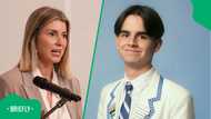 Rachel Kolisi reacts to Parklands College head boy Connor Niske's passing