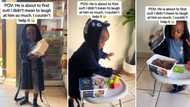 Toddler heartbroken to find leftovers in ice cream tub, video has SA crying