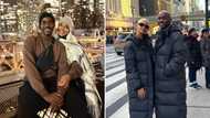A look inside Musa Mthombeni and Liesl Laurie's lavish New York trip, Mzansi in awe of the 19 pics and clips shared