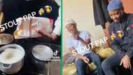 Man cooks milk stout pap for friends, unique recipe stuns Mzansi peeps on TikTok