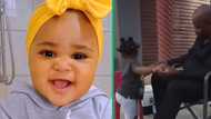 Mzansi granddad spends precious moment with granddaughter in TikTok video