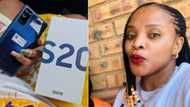 Eish: Woman gets super fancy phone from "business partner", SA has questions