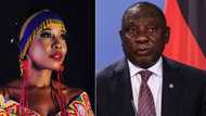 Ntsiki Mazwai points finger at Cyril Ramaphosa for causing racial tensions, Mzansi debates over who is to blame