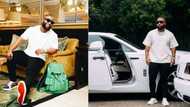 Soft life: Cassper Nyovest is grateful for his mansion and Bentley