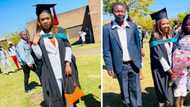 University of Free State graduate gets surprised by bae on her graduation, Mzansi impressed by sweet gesture