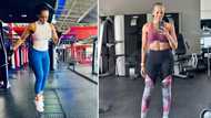 New video of Connie Ferguson's intense workout routine trends, Mzansi super impressed: "She is awesome"