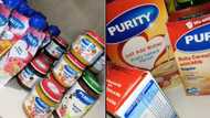 TikTok video of mom's R3k grocery haul for 1 toddler leaves SA adults envious: "Can you adopt me"