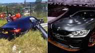 Man's new BMW M4 wrecked and driver loses his leg delivering car to owner, SA stunned by bizarre story