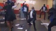 Bank employees leave net with raised eyebrows in hilarious dance clip