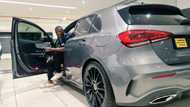 Soft life: Young Mzansi man buys himself luxury Benz for his birthday