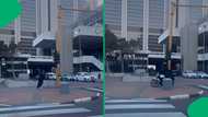 "The Cape Doctor doesn't play": Delivery driver knocked over by severe CPT wind, SA astonished