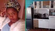 KZN woman shares photos of a room she built at her parents' house, Mzansi impressed by the interior