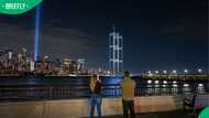 “It’s missing something”: Drone display recreates Twin Towers in honour of 9/11
