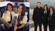 Family flyer miles: Mom, son and daughter are all pilots, social media users living for the big flex