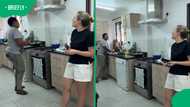 Kitchen turns into a stage as SA singer and domestic worker deliver unforgettable duet