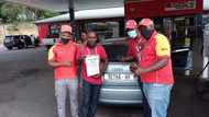 Kind petrol attendants go above and beyond to help grateful customer