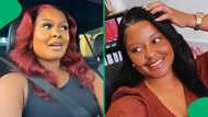 "It works mara pain": Lady shares hack on how to grow hair faster, SA women get curious