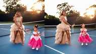 Serena Williams and adorable Alexis stun the net with amazing snaps