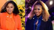 DJ Zinhle celebrates daughter Asante's 1st birthday, Mzansi joins in: "Bathong isn't she 4 months?"