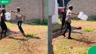 “Unc wasn’t playing”: Old man stands his ground against Spring Day water prankster