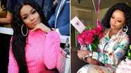 Gucci gifts Bonang Matheba a R100k Bamboo 1947 lush bag, Mzansi raves: "I wouldn't put it down"