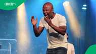 Kabelo Mabalane delivers powerful sermon in trending video, Mzansi moved: "He's doing well"