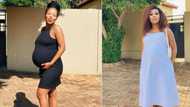 Mmatema and her husband Tshepo Gavu celebrate the birth of their 2nd child, a ‘gorgeous’ baby girl