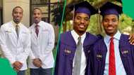 "Same destiny": Identical twins graduate medical school together and land jobs at the same hospital