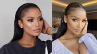 Ayanda Thabethe announces her 1st pregnancy, SA celebs react: "So happy for you"