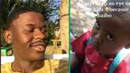 TikTok video of South African kid giving man side-eye after getting caught with matches has Mzansi cracking up