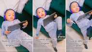 Toddler unbothered as mom pleads with him to go bath in video, his attitude has Mzansi peeps laughing out loud