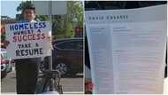 Man goes to the street with placard in search of a job, gets over 200 offers