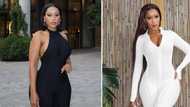 Former 'Muvhango' actress Buhle Samuels posts video flaunting body at Netflix 'Queen Charlotte' premiere