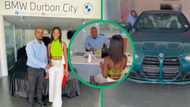 21-year-old buys BMW in TikTok video, SA in awe as young woman walk into dealership and out with brand new whip